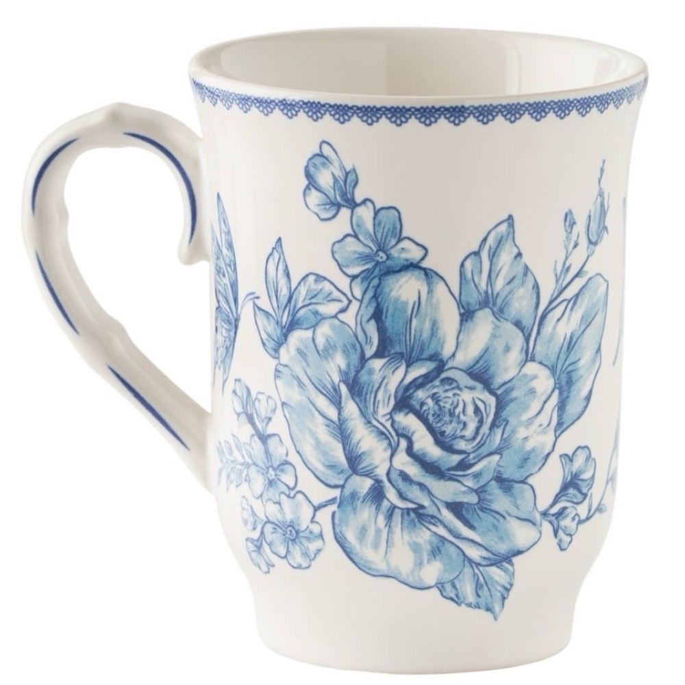 Limited Time Special⏳The Pioneer Woman Agatha Blue and White Floral Mug